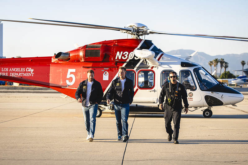 (PRIVATE ALBUM) LA Rams Draft Day at AirOps - BTS photos