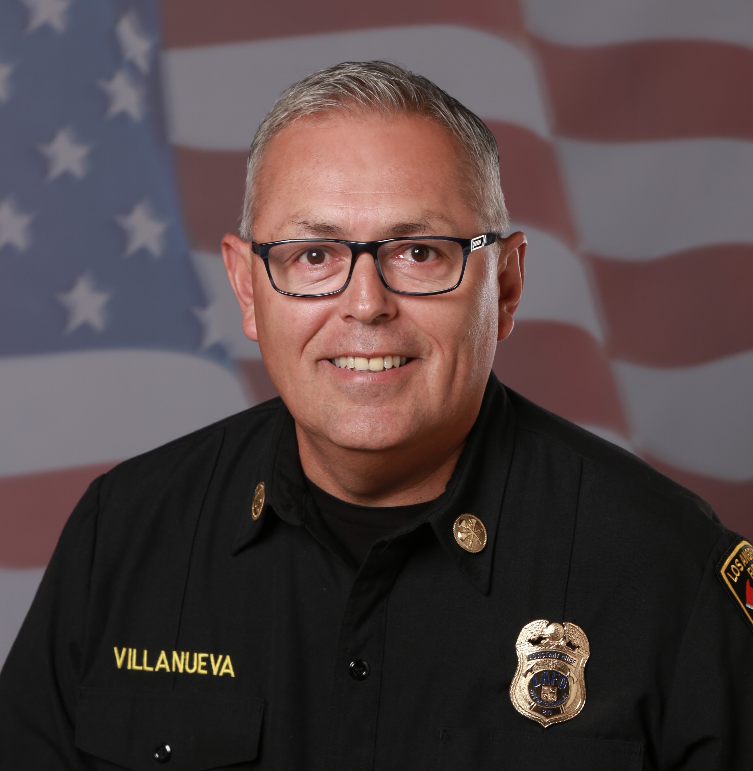 Interim Fire Chief Ronnie Villanueva